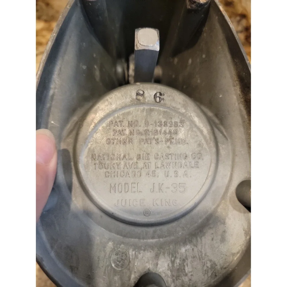 Vintage juice king